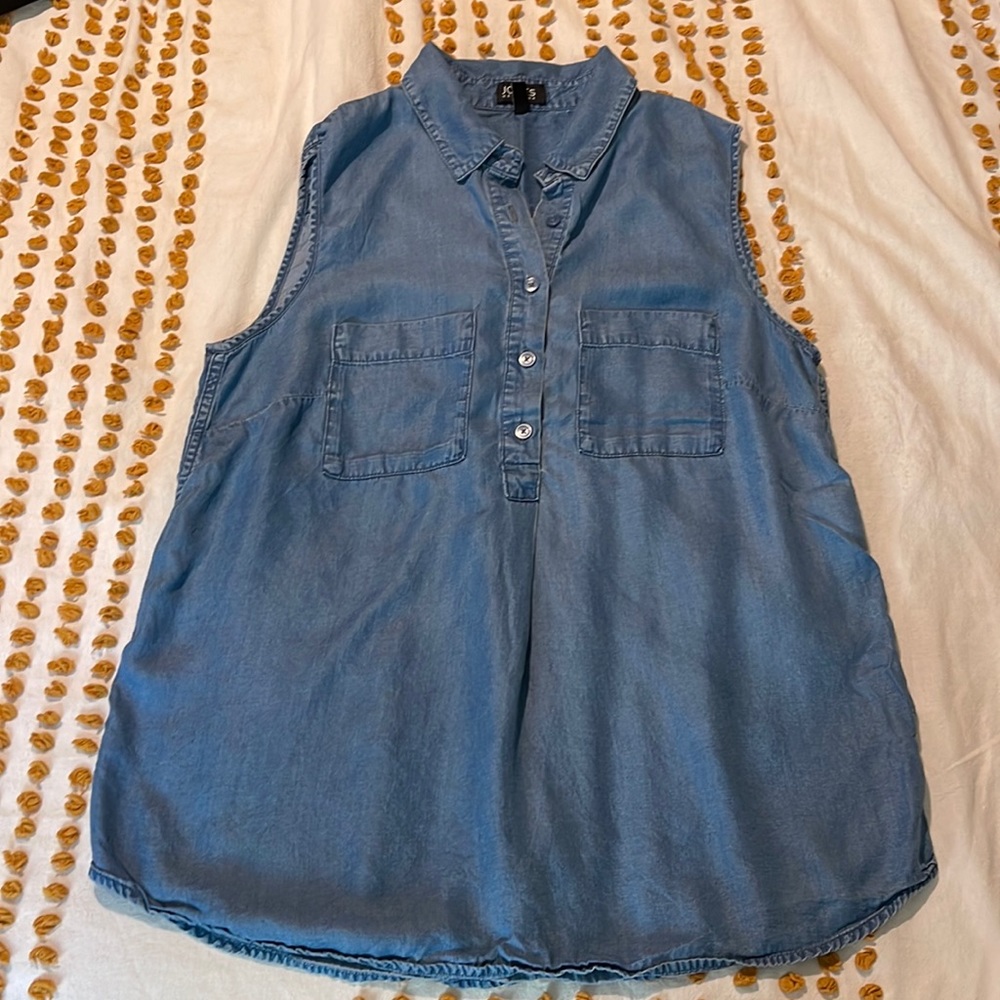 Jones New York sleeveless top